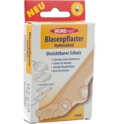 WUNDmed Pflaster Blasenpflaster, 6 Strips, Vier Größen, Hydroaktiv -Einhell Verkaufsshop f021f4a5db2dd8575db7633f2cf0a322a73a5a10 pflaster wundmed blasenpflaster 6 strips