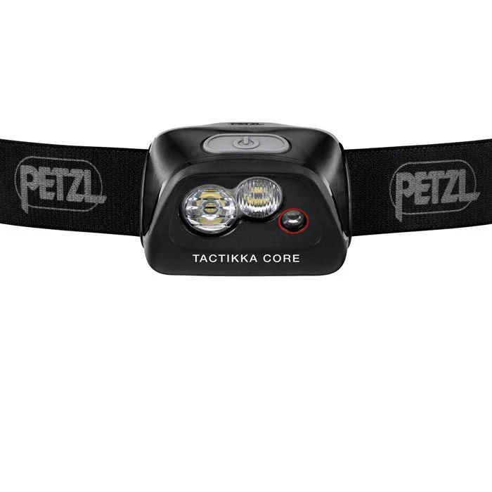 Petzl Stirnlampe Tactikka Core LED, 450 Lumen, Rotlicht, Schwarz 2 Petzl Stirnlampe Tactikka Core LED, 450 Lumen, Rotlicht, Schwarz – Bild 2