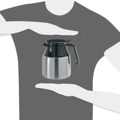 Melitta Thermoskanne 20768, Isolierkanne, Silber, Edelstahl, 1,3 L -Einhell Verkaufsshop f0c371f6641d63ea6f4925d566656d0c62cc6fef thermoskanne melitta 20768