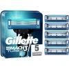 Gillette® Gillette Rasierklingen Mach3 Turbo 3D, Für Herren, 5 Stück