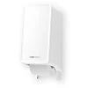 CWS Toilettenpapierspender PureLine Toilet Paper, 1700347, Mit Panel, Für 2 Kleinrollen, Weiß