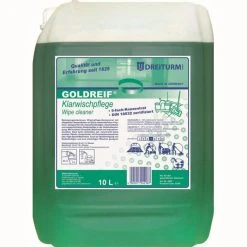Dreiturm Bodenpflege Goldreif Klarwischpflege 4298, Für Wasserbeständige Böden, 10 Liter