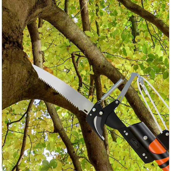 Monzana Astsäge Teleskop-Astsäge Mit Astschere, 100595, Sägeblattlänge 35cm 3 Monzana Astsäge Teleskop-Astsäge Mit Astschere, 100595, Sägeblattlänge 35cm – Bild 3