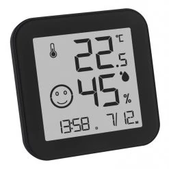 TFA Thermo-Hygrometer 30.5054.01 Black&White Innen, Digital