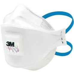 3M Atemschutzmaske Aura 9322+, FFP2 NR D, Mit Ventil, 120 Stück