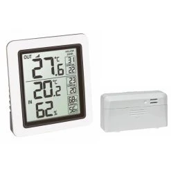 TFA Thermometer Info 30.3065.02 Innen/außen, Digital, Mit Hygrometer, Inkl. Funk-Sensor
