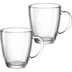 Montana Kaffeegläser Soul 052644 Tassen, Mit Henkel, 380ml, 2 Stück