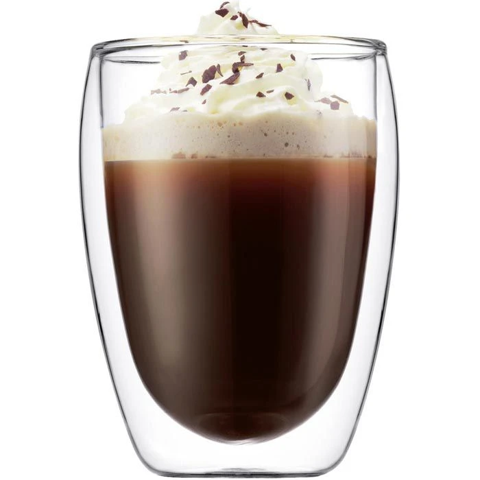 Bodum Kaffeegläser Pavina 4559-10-12, Doppelwandig, 350ml, 6 Stück 3 Bodum Kaffeegläser Pavina 4559-10-12, Doppelwandig, 350ml, 6 Stück – Bild 3