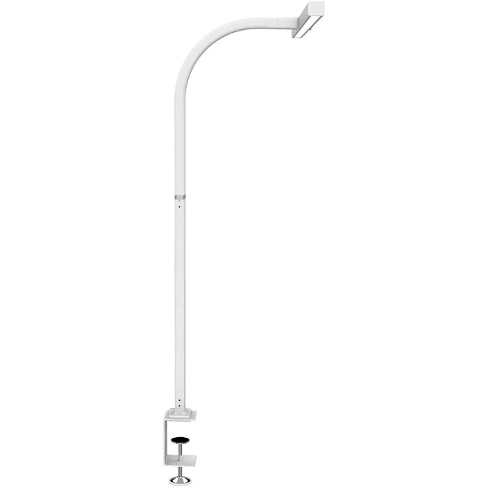 Unilux Schreibtischlampe Strata Weiß, Dimmbar, Lichtsensor, Tischklemme 2 Unilux Schreibtischlampe Strata Weiß, Dimmbar, Lichtsensor, Tischklemme – Bild 2