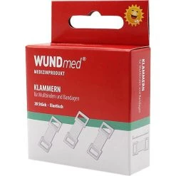 WUNDmed Verbandklammern Weiß, 20 Stück -Einhell Verkaufsshop fb381c587b265106fb870aced45bae456ff046f6 verbandklammern wundmed weiss