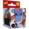 WUNDmed Kinesio-Tape Schwarz, 5m X 5 Cm, Wasserfest, Elastisch