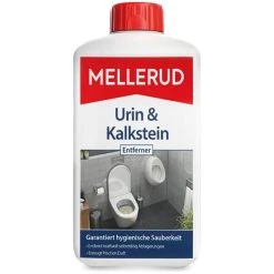 Mellerud WC-Reiniger Urin & Kalkstein Entferner, 2001000820, Kraftreiniger, Flüssig, 1 Liter