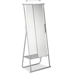 Relaxdays Garderobenständer 10022580, Mit Ablage & Spiegel, Metall, Silber -Einhell Verkaufsshop ff9eac7c5a202b4cd859b214e40ddb008373ec57 garderobenstaender relaxdays 10022580